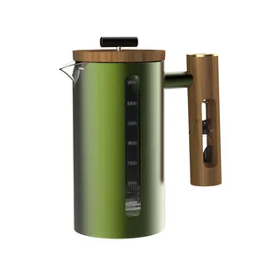 DHPO Hot Selling Glass French Press Camping Coffee and Tea Set Large Capacity Coffee Distribution Tool Kitchen Wares