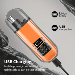 SN3-1002 ricaricabile tipo-C portatile elettrico rimozione dei <span class=keywords><strong>peli</strong></span> del <span class=keywords><strong>naso</strong></span> macchina per gli uomini - Product Image 4