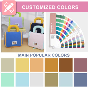 Túi đựng đồ trang điểm có gương LED di động với đèn có thể điều chỉnh, hộp đựng mỹ phẩm nhỏ gọn dành cho phụ nữ, dùng cho du lịch hoặc sử dụng hàng ngày - Product Image 3