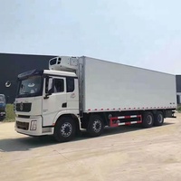 Camion frigorifique Shacman X3000 pour la livraison de produits surgelés sur longue distance avec système de refroidissement précis, caisse de chargement isolée en PU sur mesure