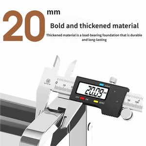 Nouveau support d'épices de <span class=keywords><strong>cuisine</strong></span> en acier inoxydable à trois couches épaissi 2026 avec porte-couteaux/baguettes intégré - Product Image 6