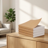 Carnet de notes promotionnel A5 en papier kraft avec reliure thermique et piqûre à cheval pour usage scolaire, certifié