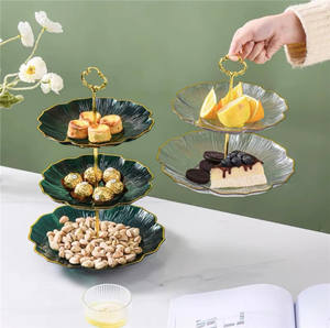 3 <span class=keywords><strong>Tier</strong></span> Cup Kuchenst änder Transparente Kunststoff Dessert Display Cupcake Kuchenst änder Set für Dessert Tisch Hochzeit Kuchen Dekoration - Product Image 6