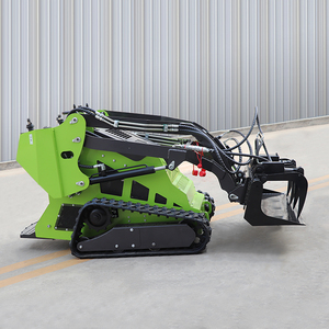 Envío Gratis 1 tonelada 1000 kg Somate China Minicargadora de orugas Dingo con plataforma para operador y accesorios - Product Image 4