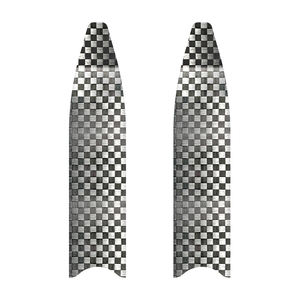 Aletas de surf de fibra de carbono de hoja larga ligeras con logotipo OEM para buceo libre y natación con logotipo personalizable - Product Image 2