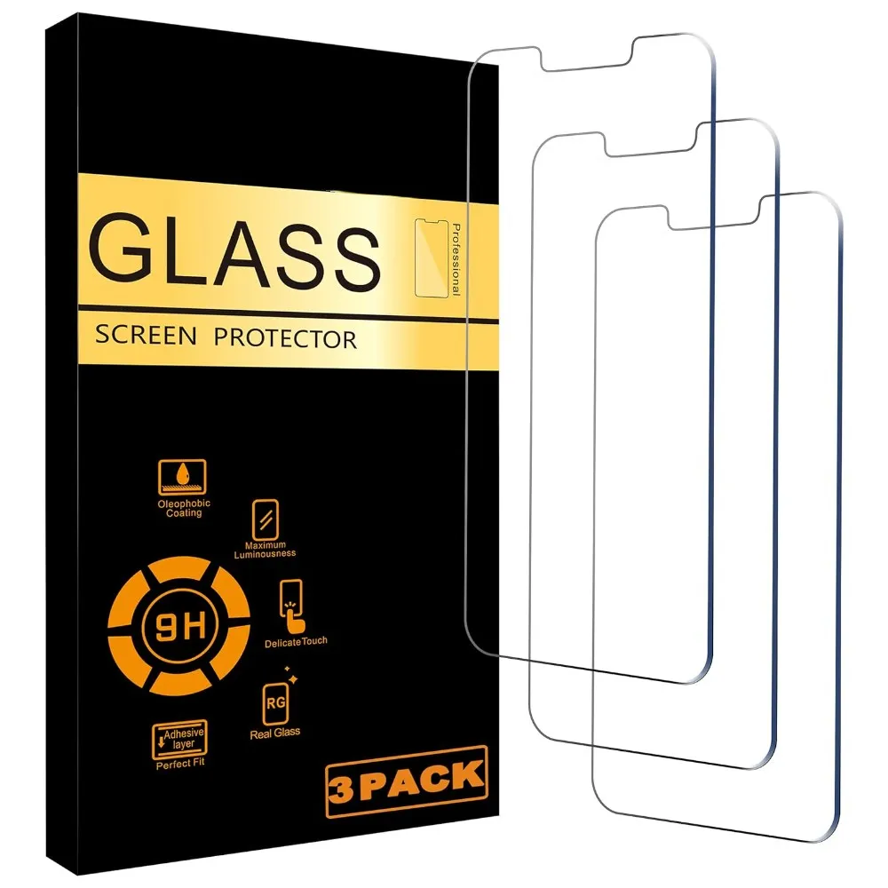 wholesale Glass Screen Protector for iPhone 14 Plus/iPhone 13 Pro Max Custom 6.7 Inch Display Friendly Tempered Glass