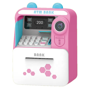 Nuevo Estilo de Juguete <span class=keywords><strong>Interactivo</strong></span> para Niños, Alcancía Inteligente con Reconocimiento Facial, Simulación de Cajero Automático Espacial, Fabricada en Plástico ABS - Product Image 1