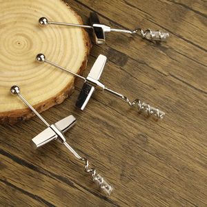 Stainless Steel Wine Opener Champagne Stopper Flat Shape Bottle Opening Tool For Wine Bottles - Product Image 1