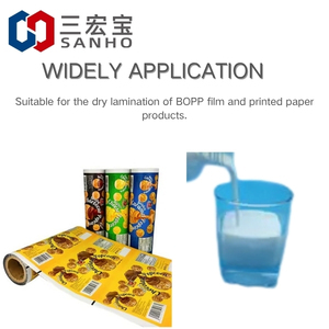 Nhà máy sản xuất nước dựa trên <span class=keywords><strong>Bopp</strong></span> phim nhiều lớp keo dính cho hộp xà phòng liên kết - Product Image 4