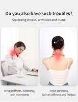 Oreiller cervical ergonomique en mousse à mémoire de forme haute densité, fonctionnel, antibactérien, anti-acariens, creux, pour avion, bureau, étudiant