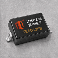 TESD12FB SOD-323 12V 45pF Leiditech Bi-directional TVS Diode for Consumer Electronics and Communication Equipment 854110
