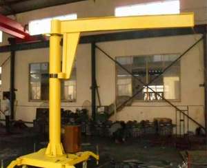 Grúa Giratoria de Columna BZD Modelo Swing de 1-5 Toneladas, Montada en el Suelo, para Fábrica de Montaje y Taller - Product Image 5