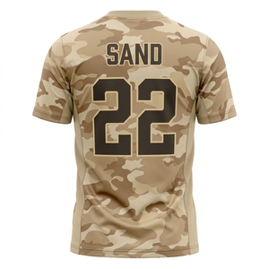 เสื้อฟุตบอลแขนสั้นสีขาวสำหรับผู้ชาย ระบายอากาศได้ดี พิมพ์ลายแบบ Sublimation พร้อมโลโก้สั่งทำ ผ้าโพลีเอสเตอร์ 100% คอกลม/คอวี คุณภาพใหม่ - Product Image 6
