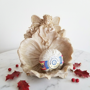 Porte-savon en résine personnalisé OEM, figurine de chérubin fée sculptée à la main en polyrésine, support décoratif pour salle de bain, fabricant - Product Image 1