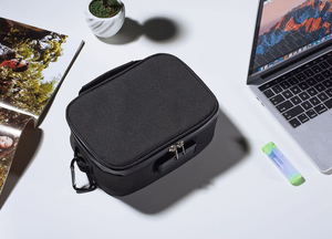 Sac anti-odeur de haute qualité doublé de carbone noir personnalisé conteneur anti-odeur avec fermeture éclair - Product Image 2