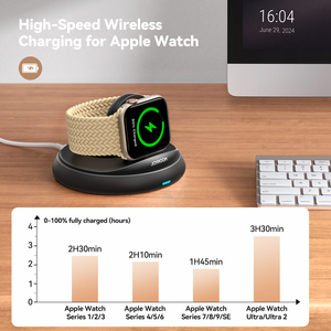 <span class=keywords><strong>Cargador</strong></span> de teléfono inalámbrico magnético plegable <span class=keywords><strong>Joyroom</strong></span> 5W para reloj Android para reloj Samsung <span class=keywords><strong>cargador</strong></span> inalámbrico - Product Image 4