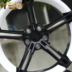 Rines Deportivos de Aleación Forjados a Medida en China, 5x112 5x114.3 5x120 5x130, de 17-24 Pulgadas, Bicolor, para <span class=keywords><strong>Tycan</strong></span> - Product Image 4