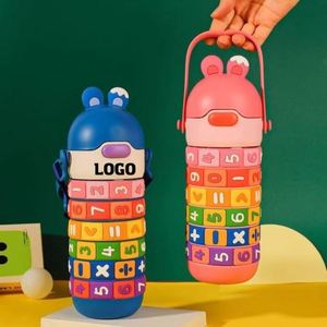 Bouteille d'eau isotherme colorée en acier inoxydable pour événements scolaires, cadeau promotionnel personnalisé pour enfants - Product Image 1