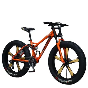 Atacado freio 1 10 bicicleta-Bicicleta de pneu gordo, bicicleta adulto barato com freio a disco duplo 24 26 polegadas