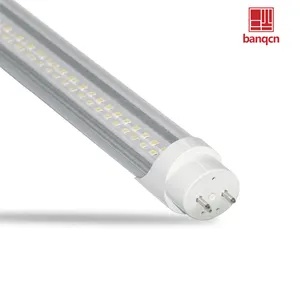 Banqcn haute luminosité 4ft led tube lumière 22W lampes d'éclairage ballast à simple et double extrémité bypass installation facile