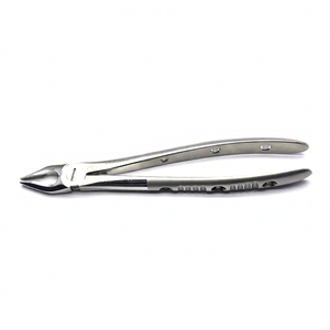 Stainless Steel Manual Dental Forceps Surgical Extraction <b>Clamp</b> Autoclavable for Clinic Use - Product Image 1