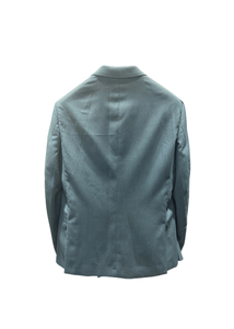 Traje Formal de diseño personalizado para hombre, ropa ajustada de dos piezas, color verde, talla grande, para negocios, Europa y América - Product Image 2