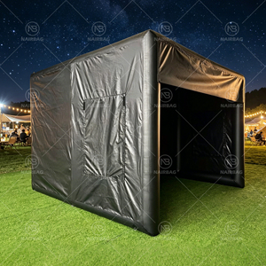 Grande tente gonflable en PVC pour simulateur <span class=keywords><strong>de</strong></span> golf, <span class=keywords><strong>cage</strong></span> <span class=keywords><strong>de</strong></span> golf portable pour l'entraînement en extérieur, utilisable en intérieur et en extérieur toute l'année - Product Image 4