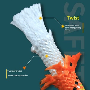 Corde de survie en fibre de polyester et polypropylène robuste et haute résistance, légère, durable, résistante à l'usure, corde d'évacuation en cas d'incendie - Product Image 2