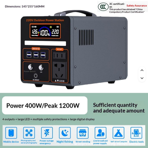 Station d'alimentation portable Addotron pour camping-car, alimentée par batterie, grande capacité, stockage d'énergie d'urgence pour utilisation avec un réfrigérateur - Product Image 4