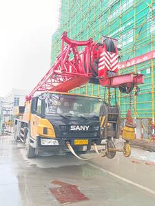 Grúa Móvil SANY STC250T Usada en Venta, Grúa Hidráulica de 25T para Camiones, Máquina de Elevación para Construcción Pesada - Product Image 5