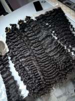 Lots de Cheveux Humains Vierges Birmans Bouclés de Qualité Supérieure à Cuticules Intactes, Vente en Gros de Lots de Cheveux Indiens Bruts Ondulés