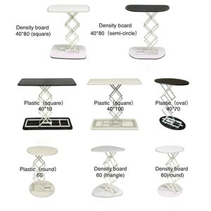 Bureau <span class=keywords><strong>d</strong></span>'exposition professionnel pliable, montage sans outil, panneau haute densité, réutilisable pour plusieurs salons - Product Image 6