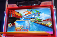 Simulateur de surf en salle VR pour parcs d'attractions, structure métallique, garantie 1 an