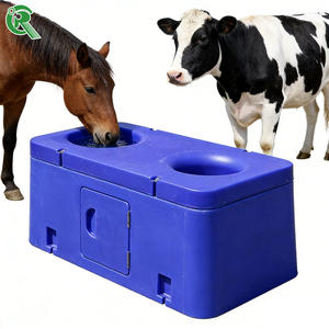 <span class=keywords><strong>Bebedero</strong></span> para Ganado de 2 Orificios, Comedero para Ganado con Temperatura Constante, Resistente a Congelación de -40 Grados para Granjas - Product Image 1