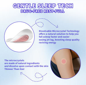 Teknologi BARU Bantuan Tidur Alami Ekstra Kuat untuk Tidur Nyenyak Plester Tidur Mikrokristalin Cocok untuk Wanita dan Pria - Product Image 1