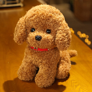 Mô phỏng Teddy Dog đồ chơi sang trọng Husky <span class=keywords><strong>Poodle</strong></span> bichon frise Pug Chihuahua Shiba Inu Bull Terrier Thú nhồi bông búp bê gối cho bé - Product Image 3
