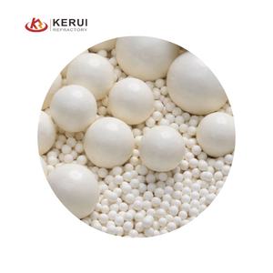 Kerui individuell großhandel <span class=keywords><strong>Yttrium</strong></span>-Oxid stabilisiert 95 % Zirkonium Keramik schleifkugel perlen - Product Image 1