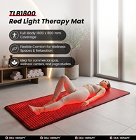 Tapis de luminothérapie intégrale IDEATHERAPY TLB1800-B avec 1440 LED à triple puce 660nm 850nm, lumière rouge et NIR à haute irradiance
