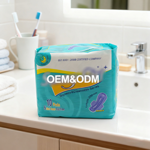 Fabrication de serviettes hygiéniques <span class=keywords><strong>bio</strong></span> à livraison rapide <span class=keywords><strong>Serviette</strong></span> hygiénique super absorbante sans souci - Product Image 1