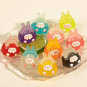 Nouveau chapeau de dessin animé lumineux Kk bricolage accessoires étui de téléphone portable porte-clés pendentif voiture décoration de bureau - Product Image 3