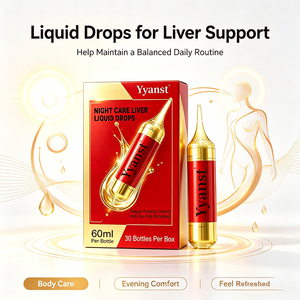 Complément Alimentaire Liquide Oral Herbal pour le Foie Soin Nocturne 60ml 30 Flacons Qualité Alimentaire pour Adultes Soutien Confort du Soir Style de Vie Actif - Product Image 4