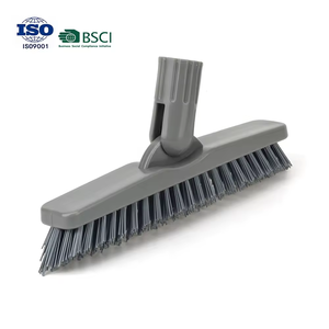 Brosse de nettoyage de carrelage domestique à long manche réglable avec perche à trois sections pour sols - Product Image 4