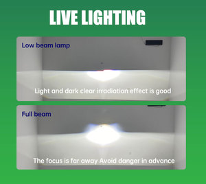 ระบบไฟส่องหน้าเลนส์ LED คู่สีขาว6000K สำหรับรถ <span class=keywords><strong>Audi</strong></span> A8 12V CANbus ฟังก์ชั่น CSP Chip ใหม่ - Product Image 4