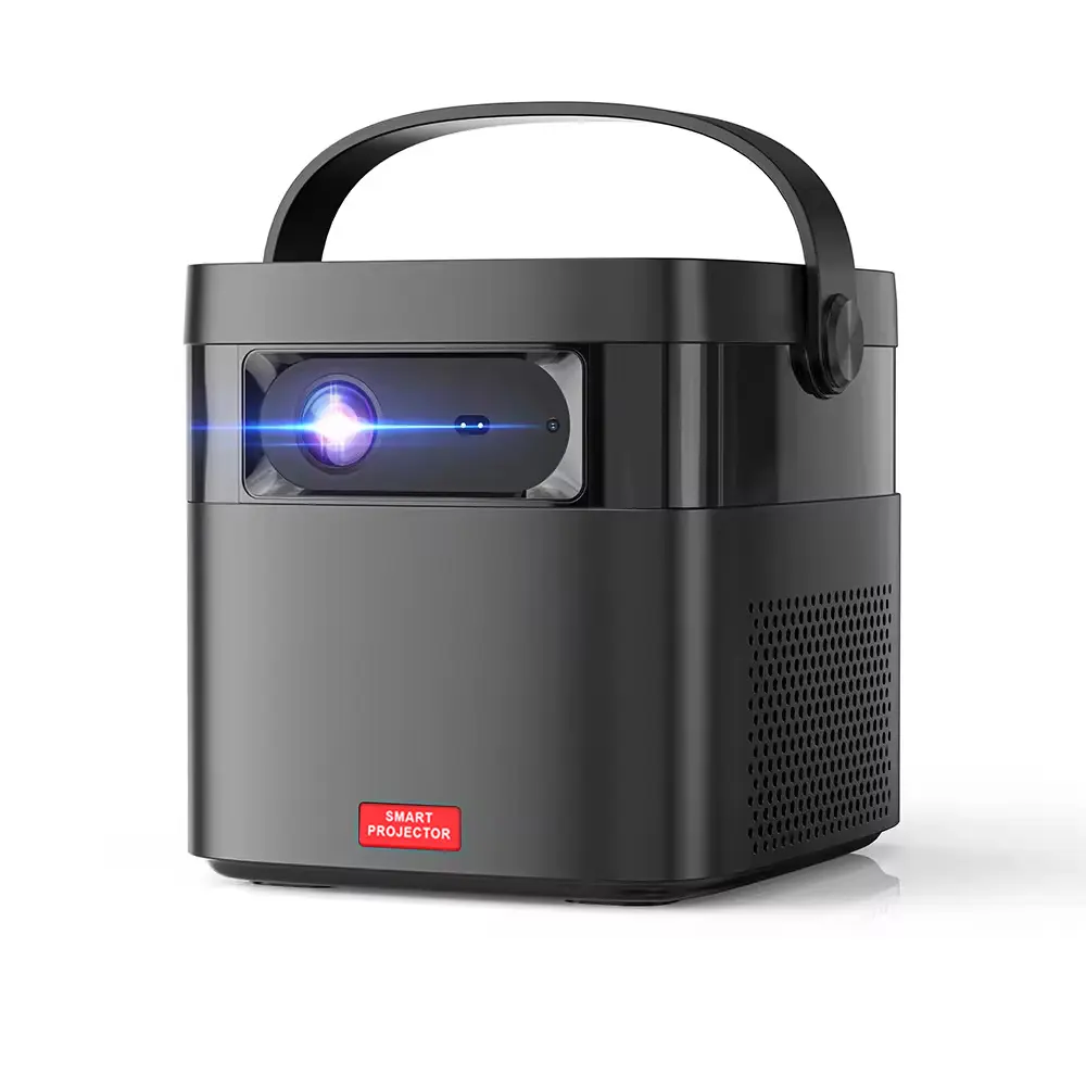 OEM ODM Full HD 1080P Video Beamer 250 Ansi Lumen Auto Focus Home Theater con batería Holograma Mini proyector 4K