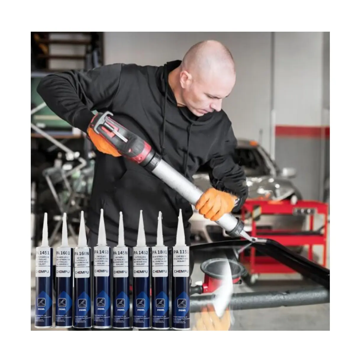 No Smell PU sealant for Automotive Glass Repair Pu Sealant PA 45N