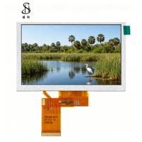 Écran LCD TFT IPS de haute qualité de marque SH, 5,0 pouces, 480x272, rétroéclairage LED, 40 broches RGB, luminosité 400, directement de l'usine