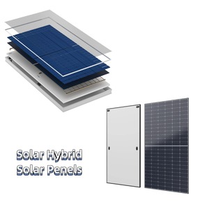 Panneau solaire hybride PVT 580W, module photovoltaïque thermique pour usage extérieur et domestique, production d'eau chaude et d'électricité - Product Image 2