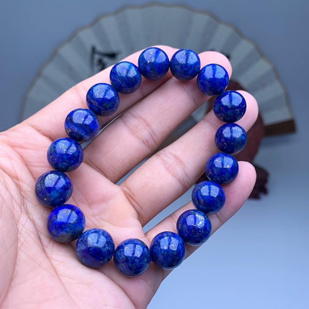 Factory Wholesale 5A Lapis Lazuli Round Beads Bracelet Jewelry for
