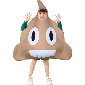 Disfraz de Popo Estampado Casual para Halloween, Atuendo de Cosplay para Padres e Hijos, Ropa para Actuaciones Escénicas - Product Image 4