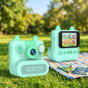 Appareil photo Polaroid pour enfants, dessin animé, haute définition, impression photo-vidéo, comme cadeau pour étudiant - Product Image 1